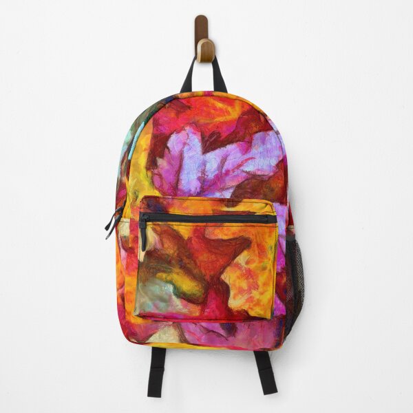 Item preview,  Painted  red, orange and yellow maple leaves in impressionist style  designed and sold by AnnaMelekhina.