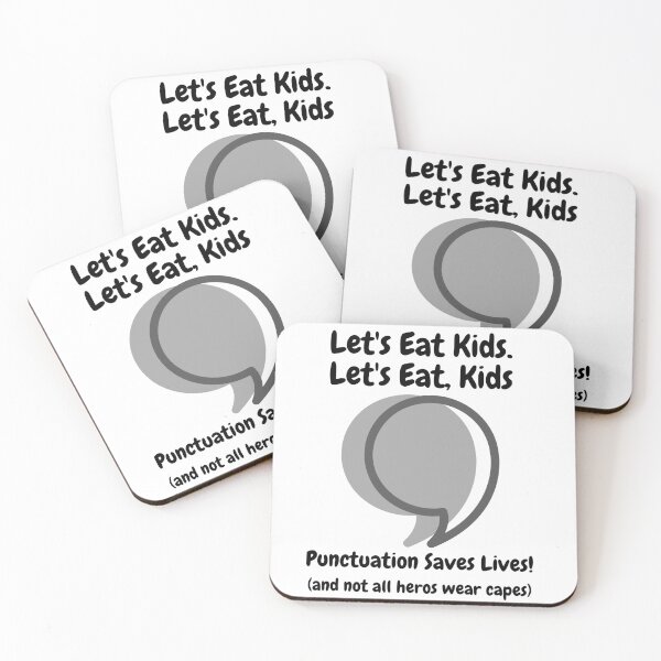 Item preview, Punctuation Saves Lives designed and sold by Virtual-POD.