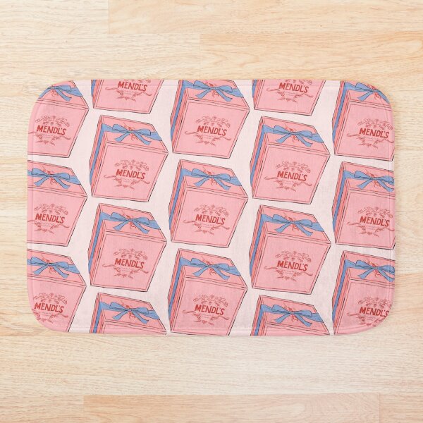 Boîte à gâteaux de Mendl Tapis de bain