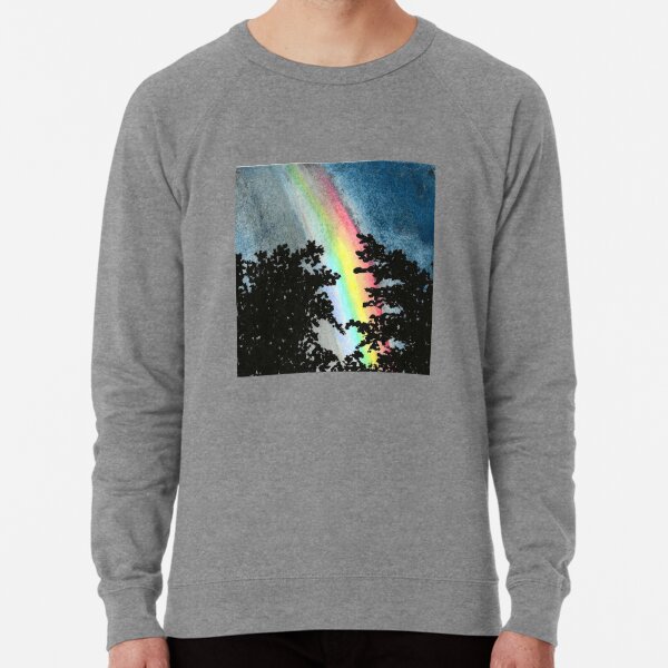 Rainbow Through the Trees Lightweight Sweatshirt