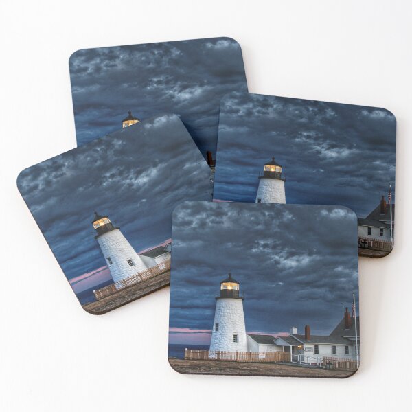 Item preview, Pemaquid Point Lighthouse Approaching Dark designed and sold by MarkBethoney.