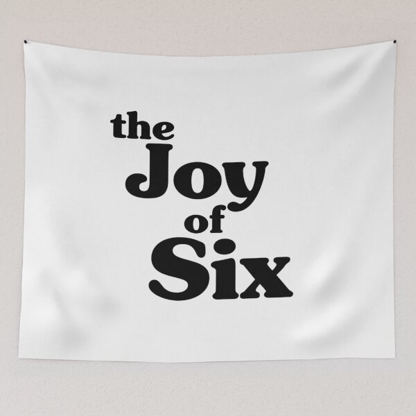 Item preview, the Joy of Six designed and sold by halibutgoatramb.
