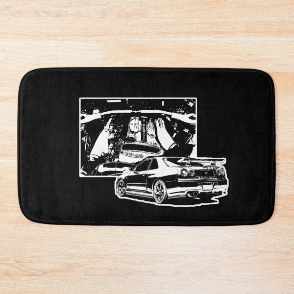 Item preview, Skyline R34+Engine Black [Black and White] designed and sold by oldschooljdm.
