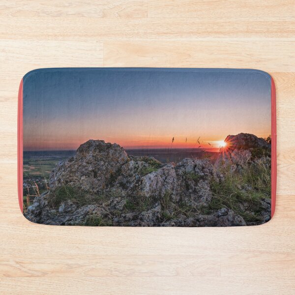 Item preview, Sunset on mountain Walberla designed and sold by raphotography88.