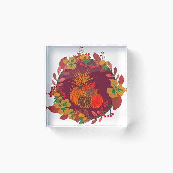 Item preview, Pumpkin and leaves in the autumn.  designed and sold by mpandam.
