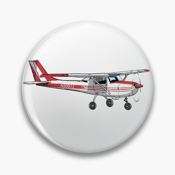 Item preview, Cessna 150 Red and White N3097J designed and sold by Michael Garber.