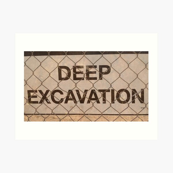deepest love / / I dig Art Print