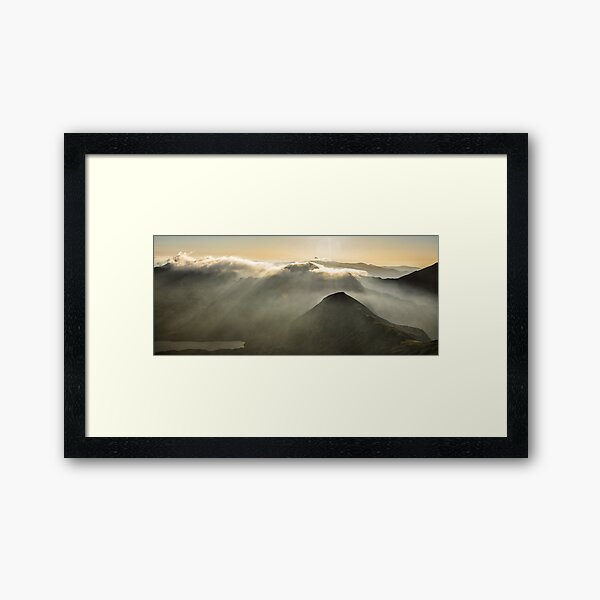 Vanilla sky Framed Art Print