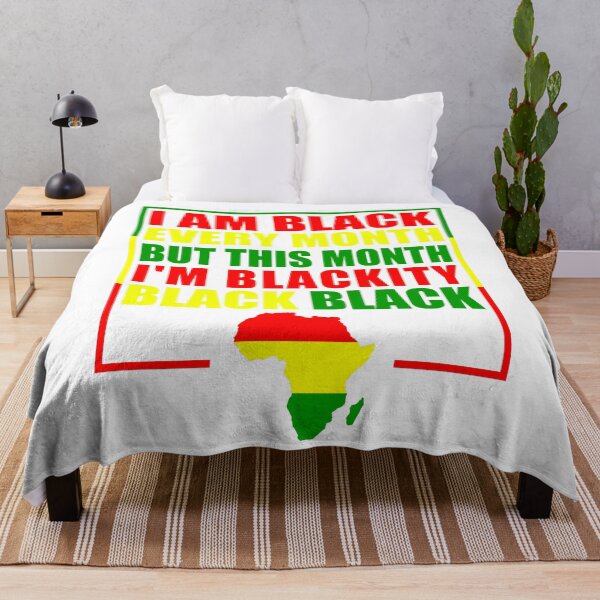 Item preview, Black History Month 2020 I am Black Every Month But This Month I'm Blackity Black Black designed and sold by naworas.