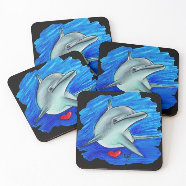 Item preview, Dolphin under the sea cute and lovable animal designed and sold by Adri Graterol.