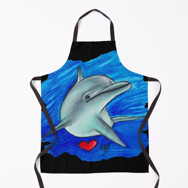 Item preview, Dolphin under the sea cute and lovable animal designed and sold by Adri Graterol.