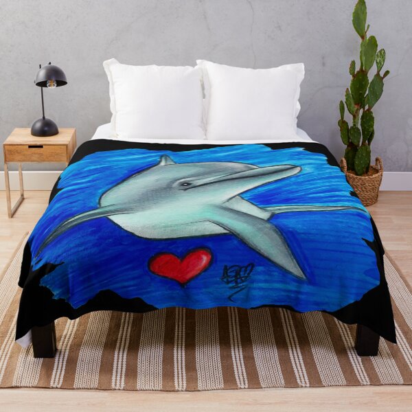 Item preview, Dolphin under the sea cute and lovable animal designed and sold by Adri Graterol.