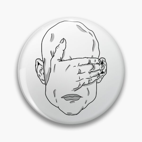 Item preview, A man covering the vision designed and sold by juanalan.