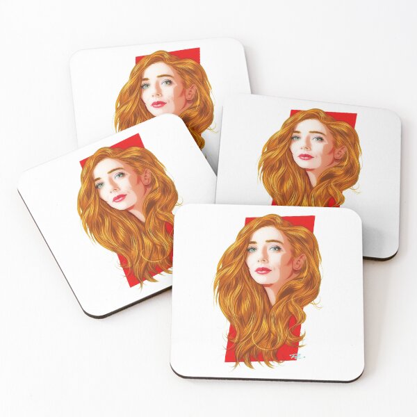 Item preview, Elizabeth Olson - An illustration by Paul Cemmick designed and sold by TIGERDAVER.