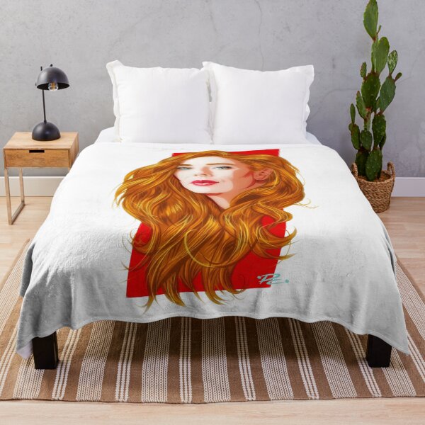 Item preview, Elizabeth Olson - An illustration by Paul Cemmick designed and sold by TIGERDAVER.