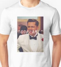 Inglourious Basterds 'Gorlami' Brad Pitt T-Shirt Slim Fit T-Shirt