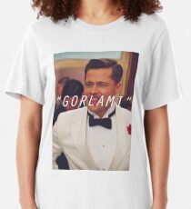 Inglourious Basterds 'Gorlami' Brad Pitt T-Shirt Slim Fit T-Shirt
