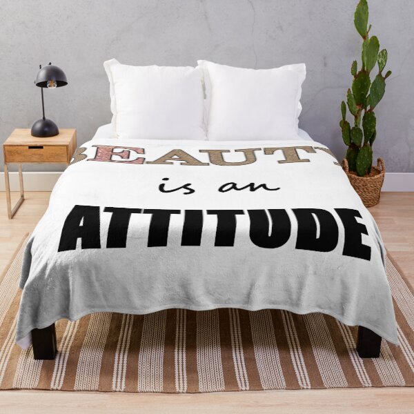 Item preview, Beauty is an attitude designed and sold by Taket.