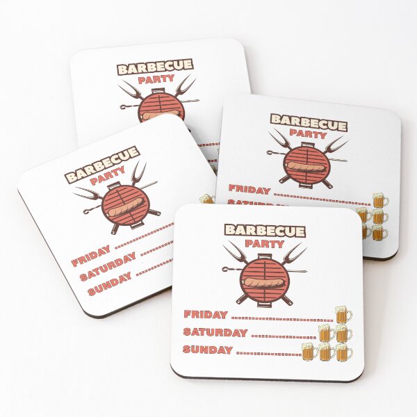 Item preview, BBQ timer barbecue day designed and sold by design880.