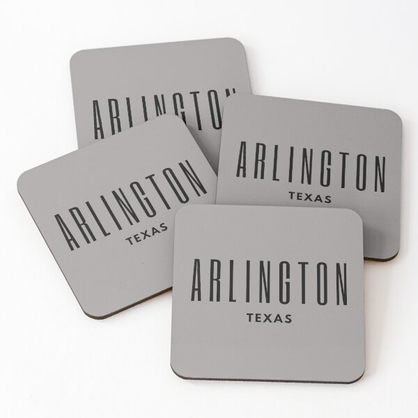 Item preview, Arlington Texas Black Minimal designed and sold by Shujii.