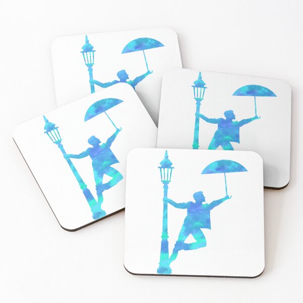 Item preview, singing in the rain silhouette  designed and sold by Celise21.