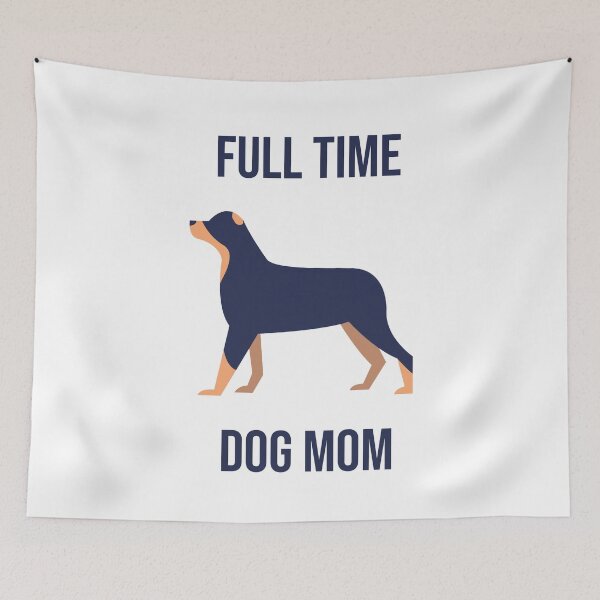 Item preview, full time dog mom designed and sold by RIOGRAPHIC.