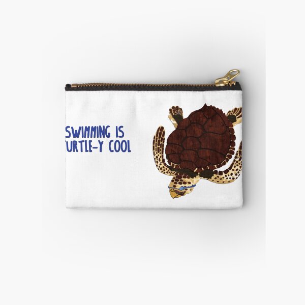 Item preview, Swimming is Turtle-y Cool! designed and sold by Ben Doney.