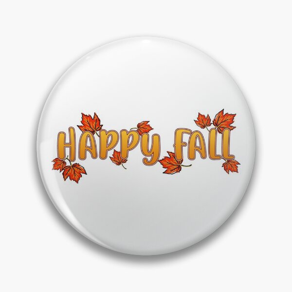 Artikelvorschau, Happy Fall Zitat entworfen und verkauft von designsbysoph-.
