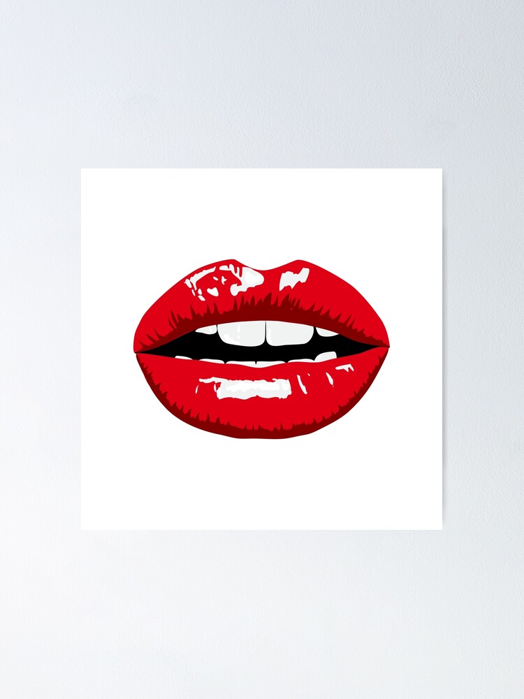 "Pouty lips" Poster by fourretout Redbubble