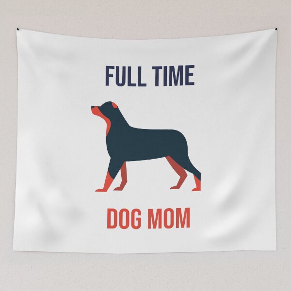 Item preview, full time dog mom designed and sold by RIOGRAPHIC.
