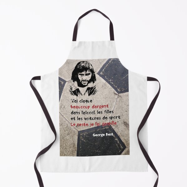Item preview, George Best Quote "I slammed a lot ..." designed and sold by Frangotier.