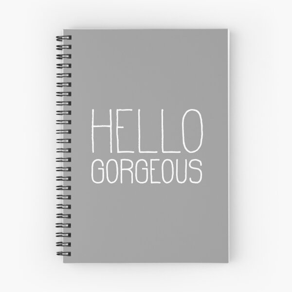 Item preview, Hello Gorgeous Grey designed and sold by La Chic.