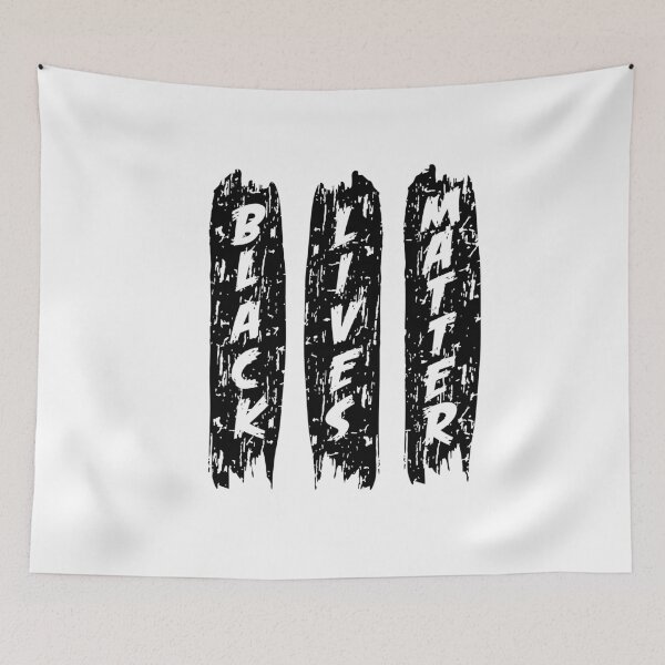 Item preview, Distressed black lives matter brush designed and sold by PepaAnaRB.