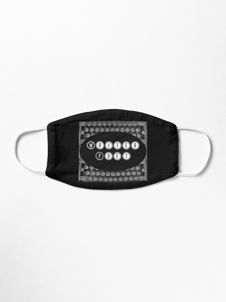 Alternate view of Writer Poet- Typewriter Keys-Pearl S. Buck Mask