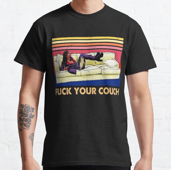 Vintage Fick deine Couch Girl auf Sofa Classic T-Shirt