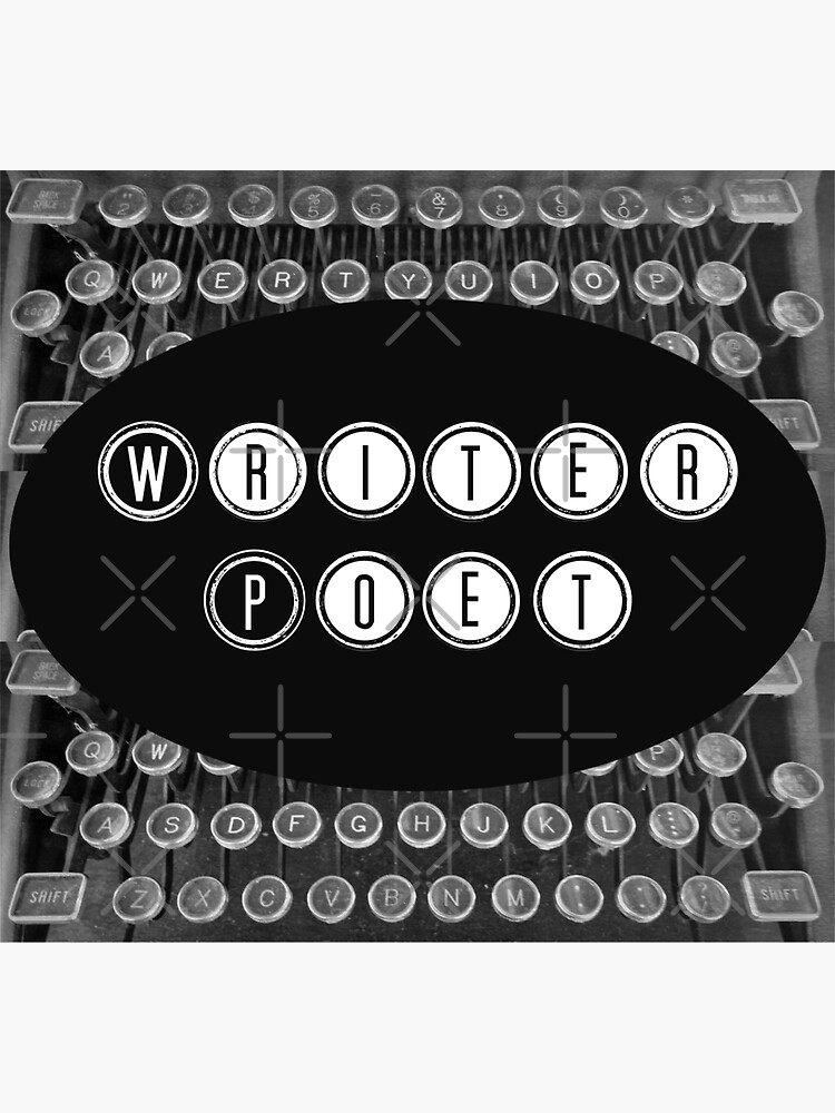 Writer Poet- Typewriter Keys-Pearl S. Buck by Matlgirl