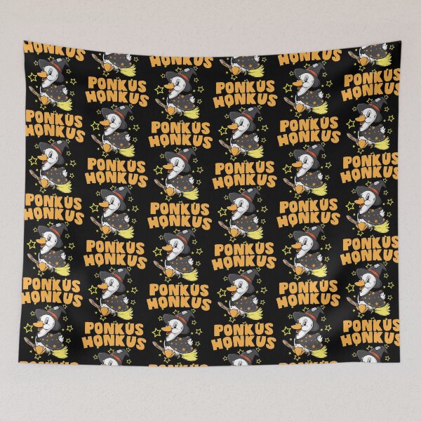 Item preview, Honkus Ponkus Funny Goose Witch Halloween Design designed and sold by swiftyspade.