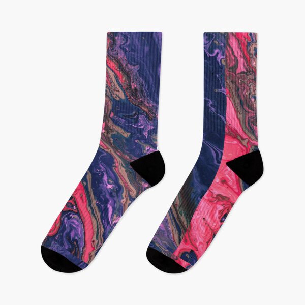 Item preview, Color flow purple pink wave designed and sold by amagaclothing.