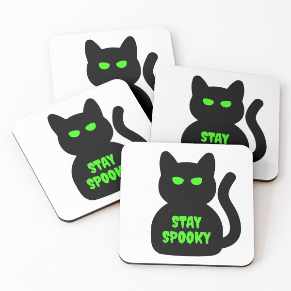 Item preview, Stay spooky cat eyes for Halloween designed and sold by lettersbysid.