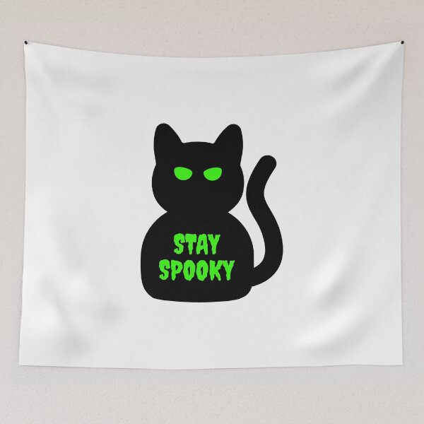 Item preview, Stay spooky cat eyes for Halloween designed and sold by lettersbysid.