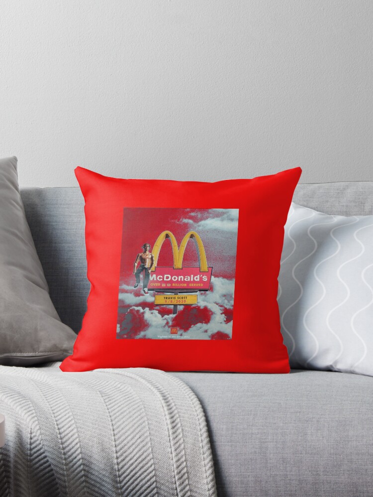 Travis scott x Mac donald's | Pillow