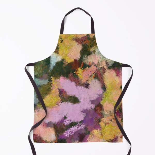 Item preview, Abstract painting in French impressionists style (pink, yellow, green) designed and sold by AnnaMelekhina.