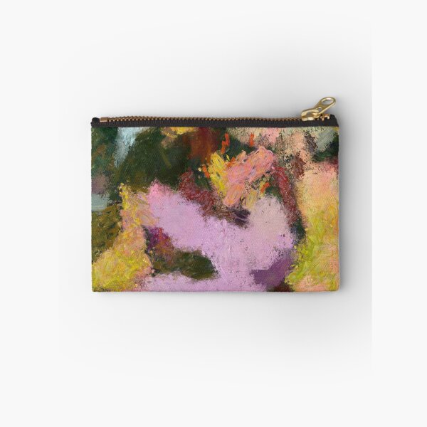 Item preview, Abstract painting in French impressionists style (pink, yellow, green) designed and sold by AnnaMelekhina.
