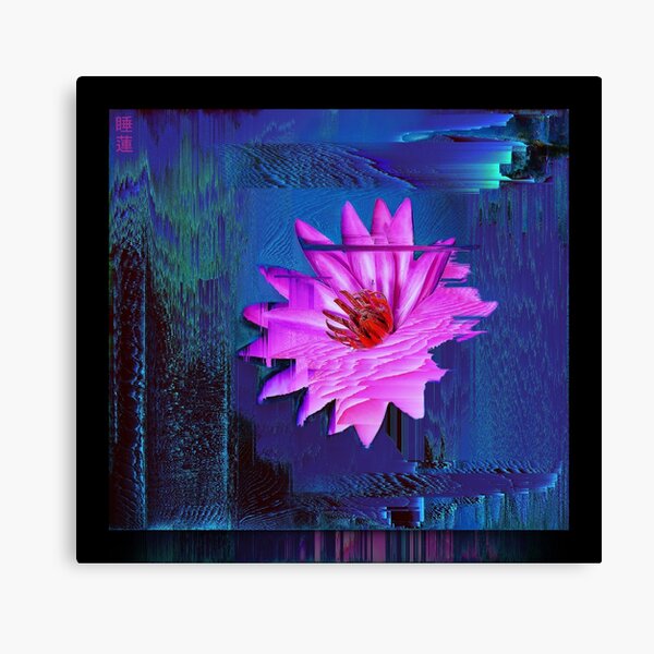 IKEBANA // 03 // WATER LILY Canvas Print
