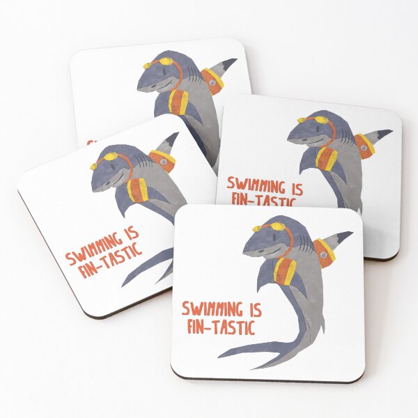 Item preview, Swimming is Fin-tastic! designed and sold by Ben Doney.