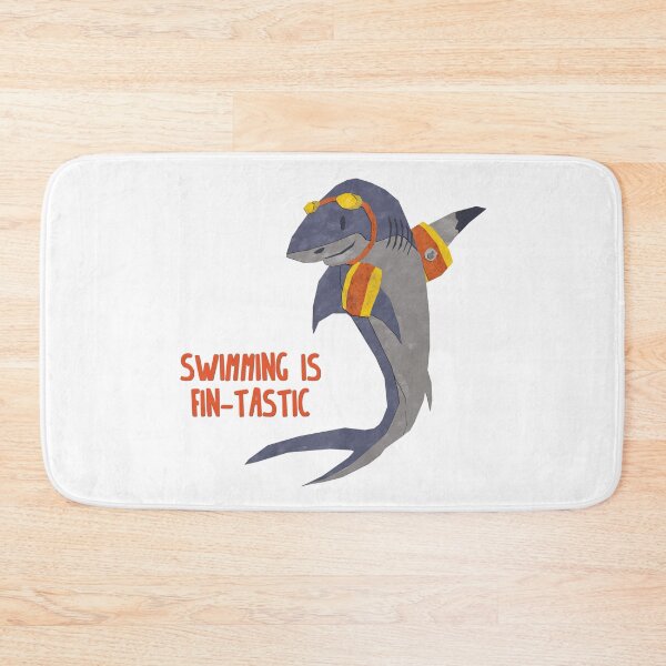 Item preview, Swimming is Fin-tastic! designed and sold by Ben Doney.
