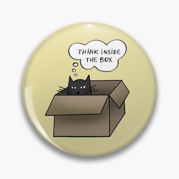 Item preview, Think Inside The Box designed and sold by majoihart.