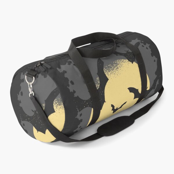 Item preview, Spooky Bat Colony | Cauldron of Bats Flying Over the Moon designed and sold by SLAG-Creative.