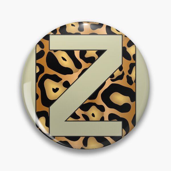 Item preview, Letter "Z" Jaguar Stencil font designed and sold by 65 MCMLXV.