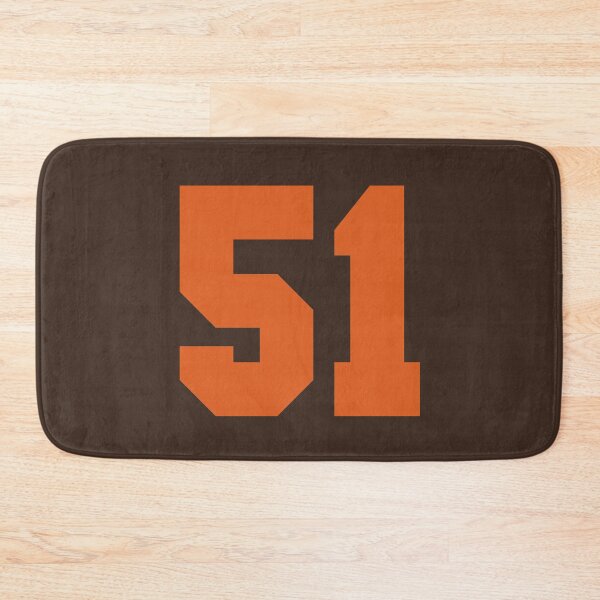 Item preview, 51 Number Cleveland Sports Fifty-One Brown Jersey designed and sold by HelloFromAja.